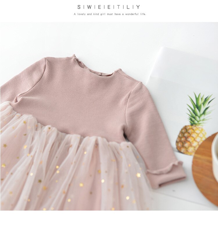 Vestido Infantil Estrellitas