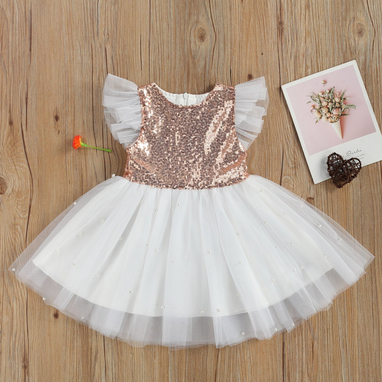 Vestido de Fiesta Infantil Lentejuelas