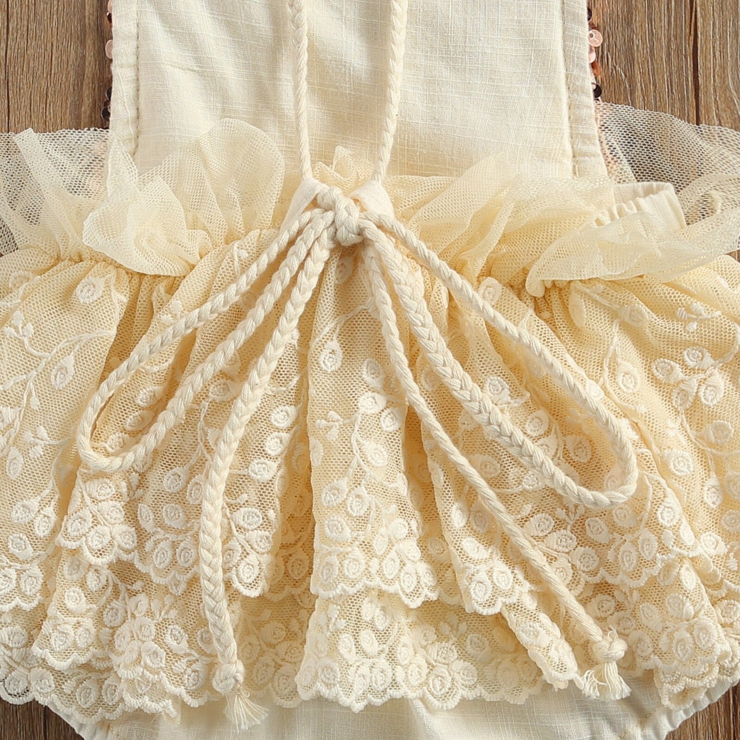 Mameluco con purpurina