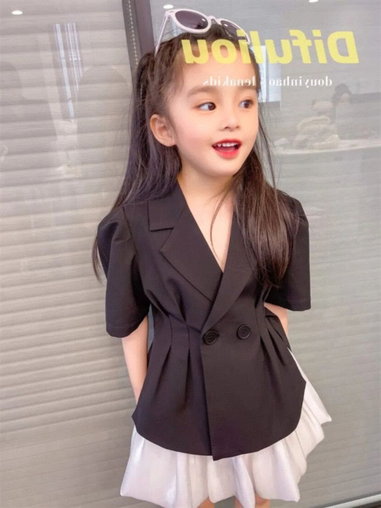 Conjunto de falda y chaqueta de traje