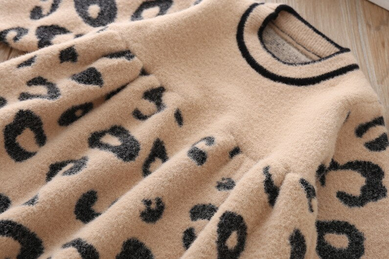 Vestido estampado animal