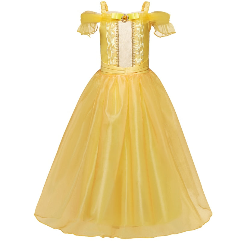 Vestido de Fiesta Infantil Princesa Belleza