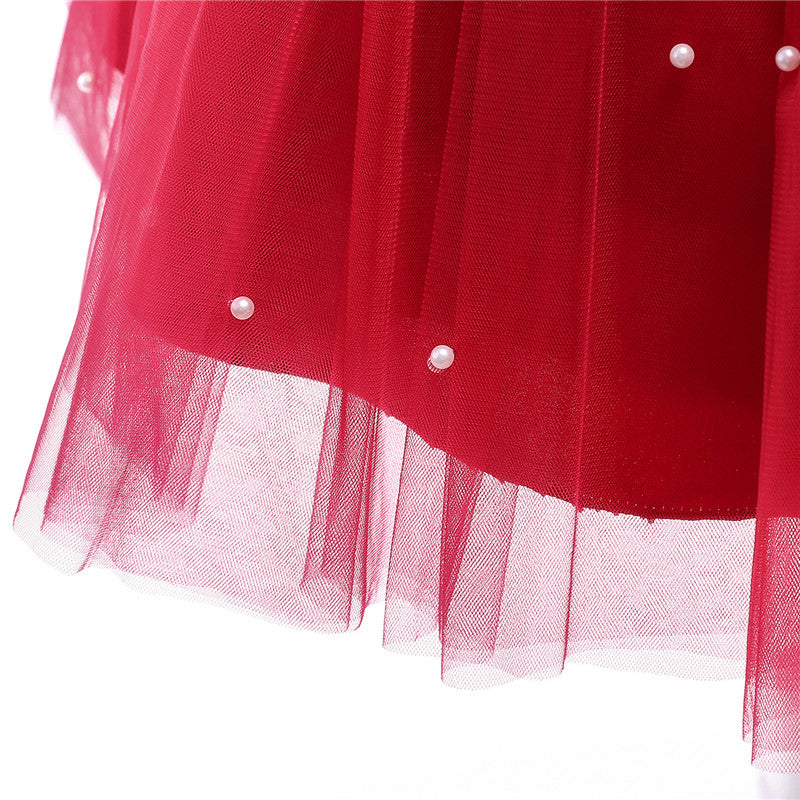 Vestido de Fiesta Infantil Perla + Fajín