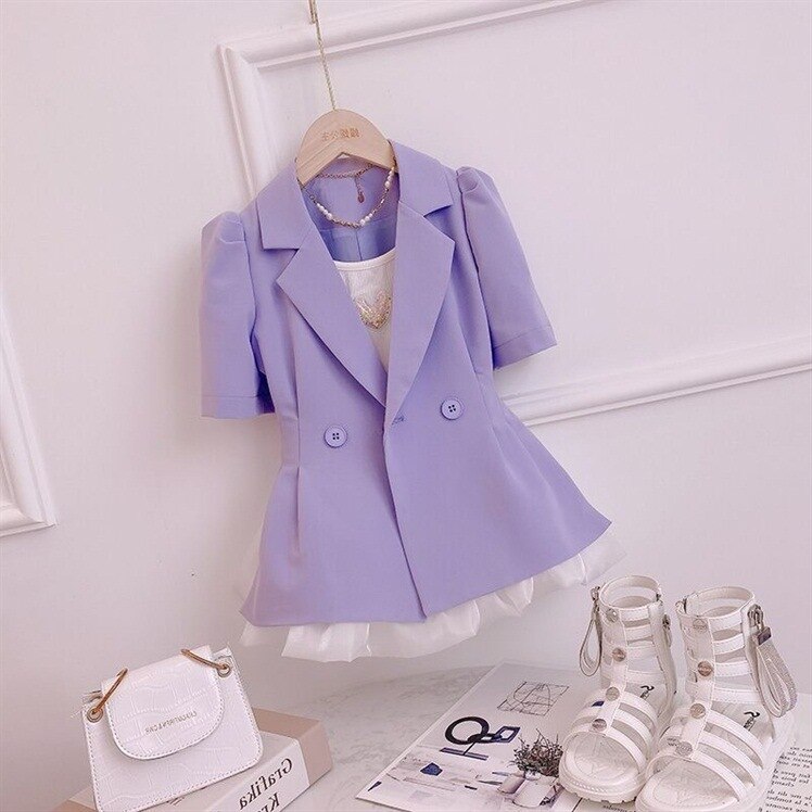 Conjunto de falda y chaqueta de traje