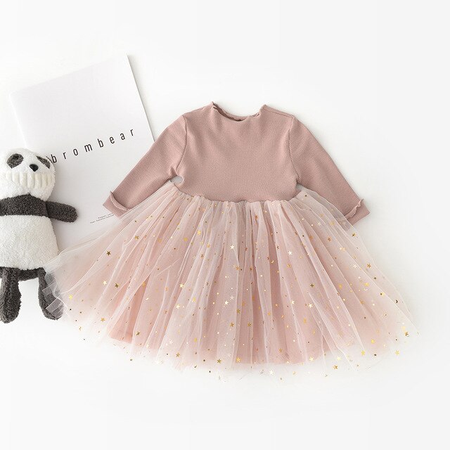 Vestido Infantil Estrellitas