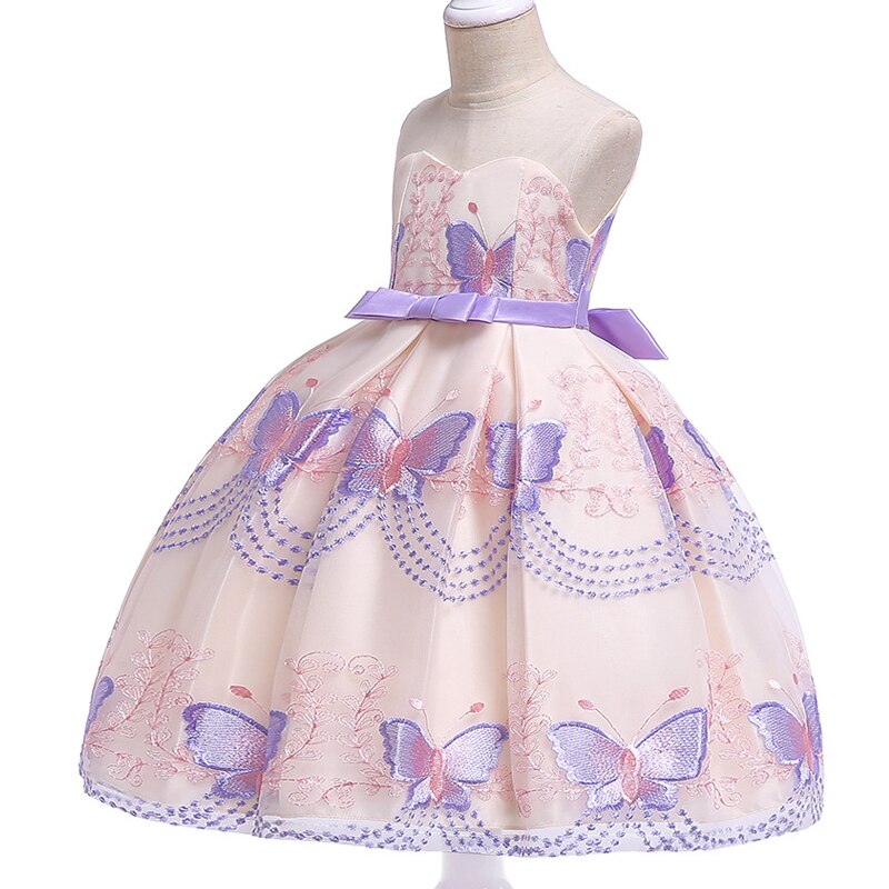 Vestido de Fiesta Infantil Mariposas