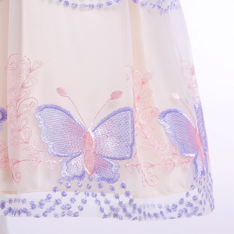 Vestido de Fiesta Infantil Mariposas