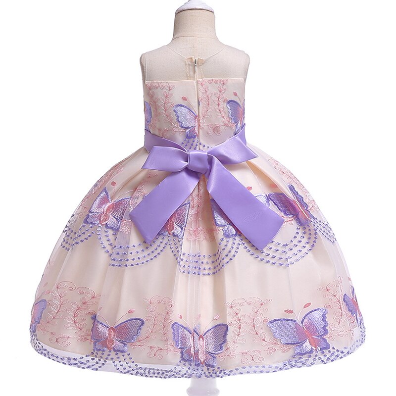 Vestido de Fiesta Infantil Mariposas