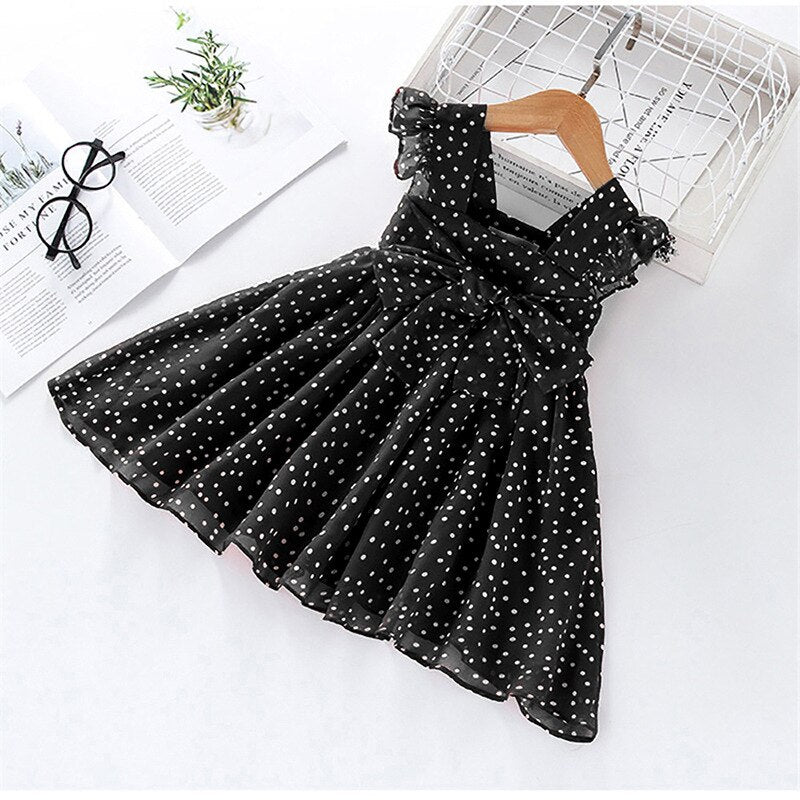 Vestido Infantil Poá