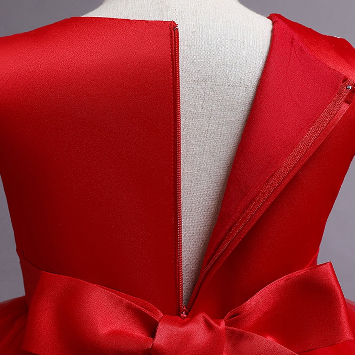 Vestido de Fiesta Infantil Flores y Volantes