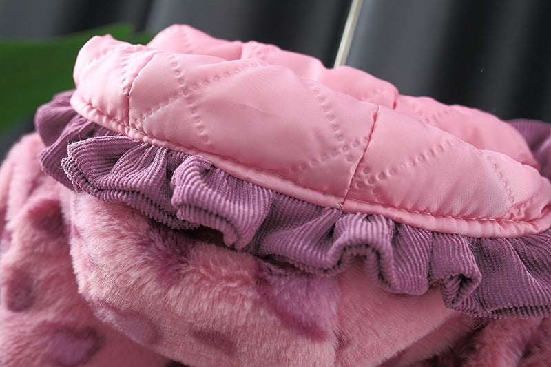 Abrigo de mujer para niño Pink Ounce