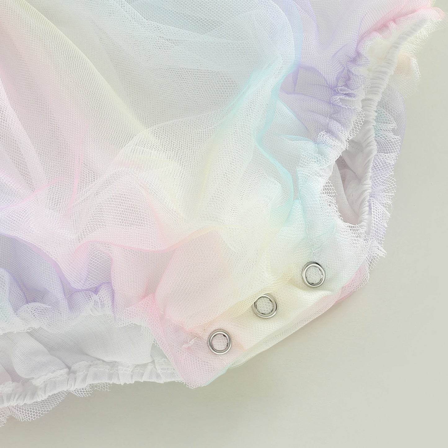 Body Infantil Tul De Colores