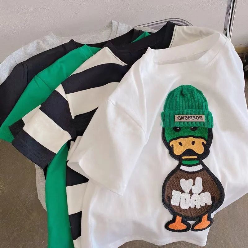 Camiseta Pato Infantil con Gorra