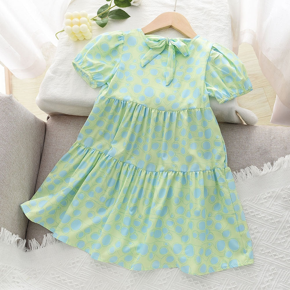 Vestido elegante con lazo