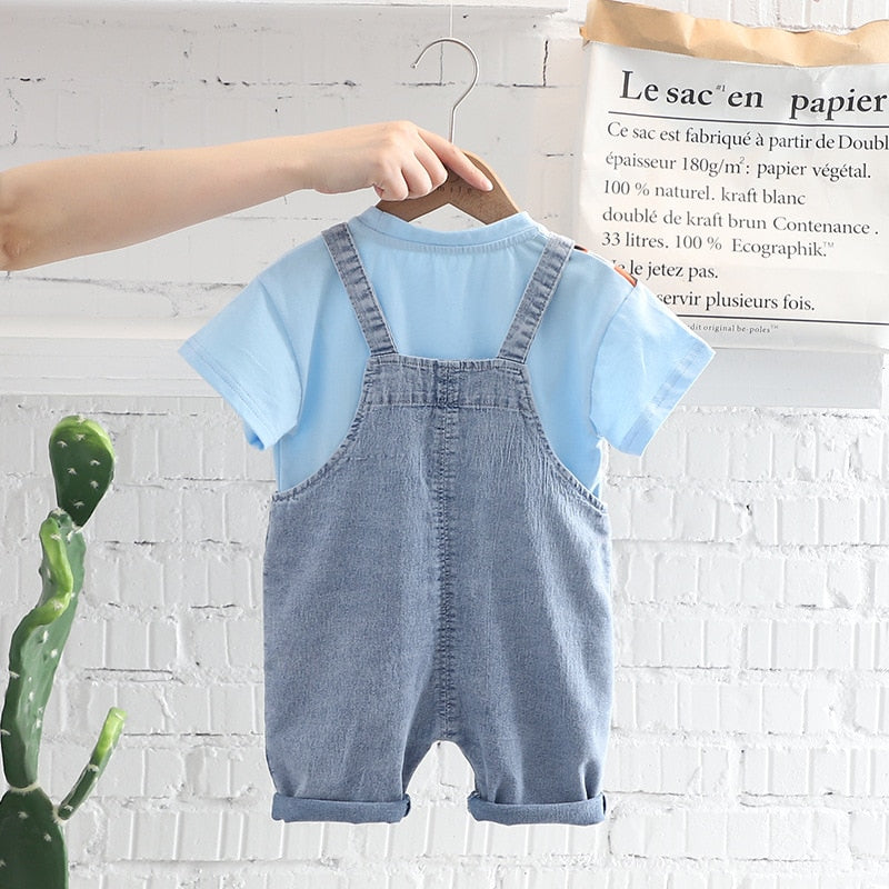 Conjunto Infantil Peto Estampado Animal