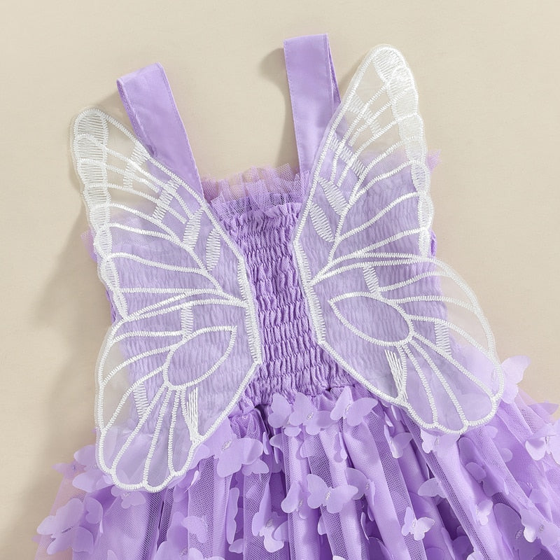Vestido Infantil Mariposas
