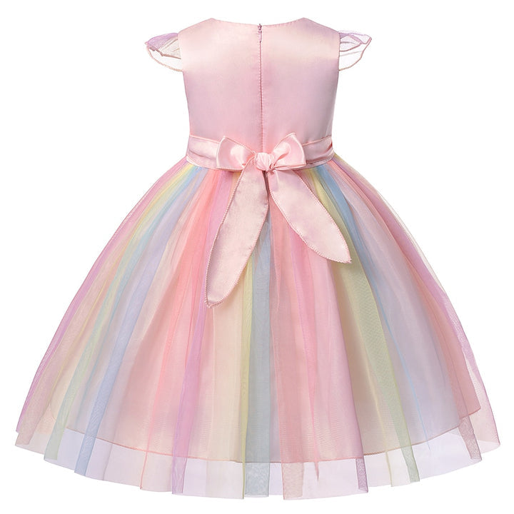 Vestido de Fiesta Infantil Unicornio