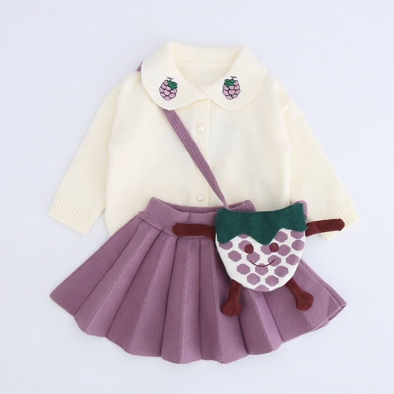 Set de frutas para niñas