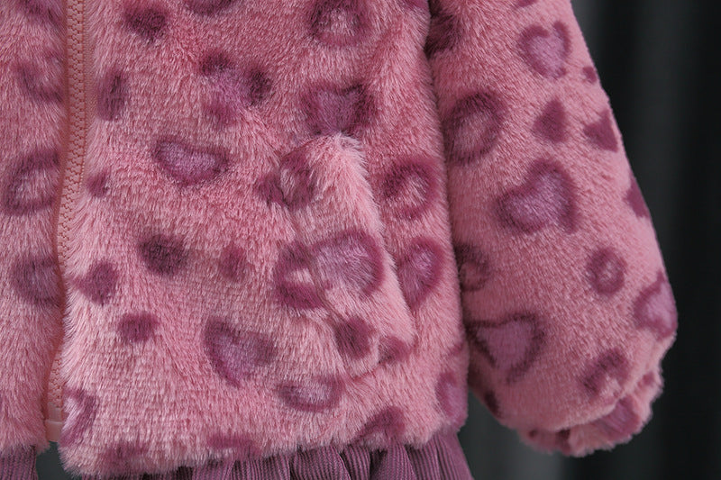 Abrigo de mujer para niño Pink Ounce