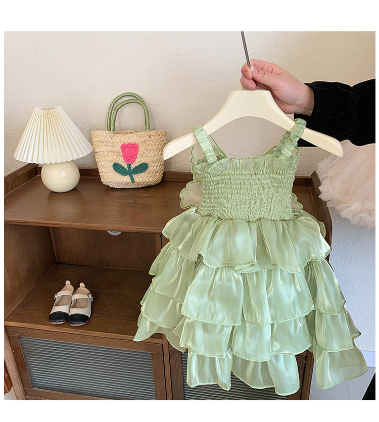 Vestido Mujer Infantil Volantes Asinha