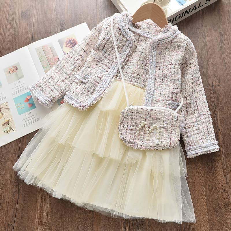 Vestido infantil princesa elegante