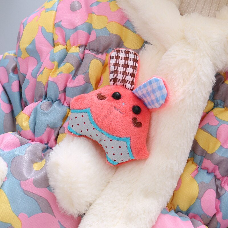 lindo abrigo de conejo