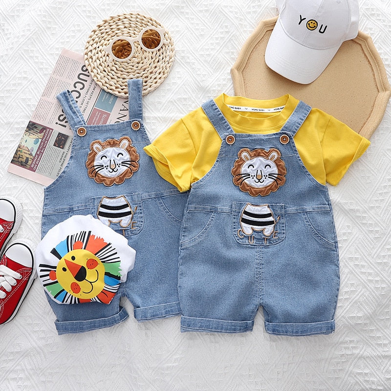 Conjunto para niños pequeño león jardinero