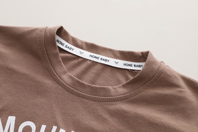 Conjunto Pantalón Corto Rayas Infantil