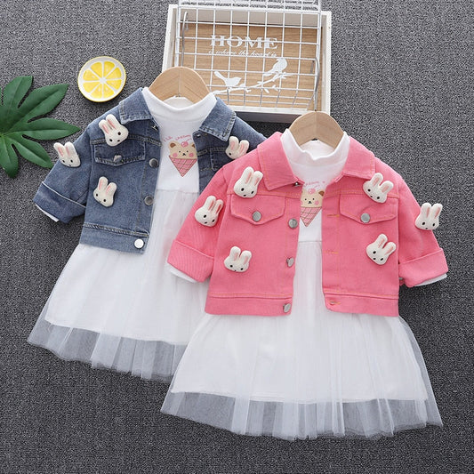 Conjunto infantil con chaqueta Conejo