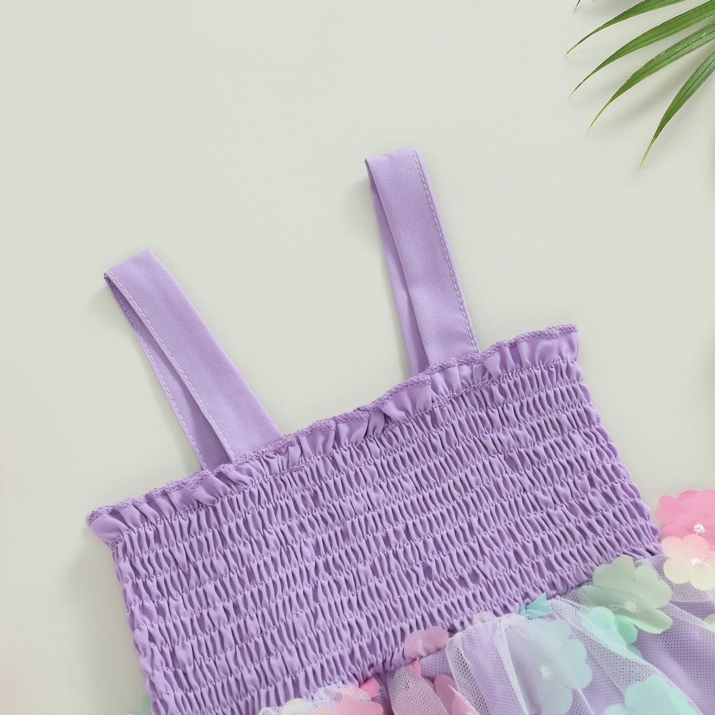 Vestido Romper Estampado Flores Malla