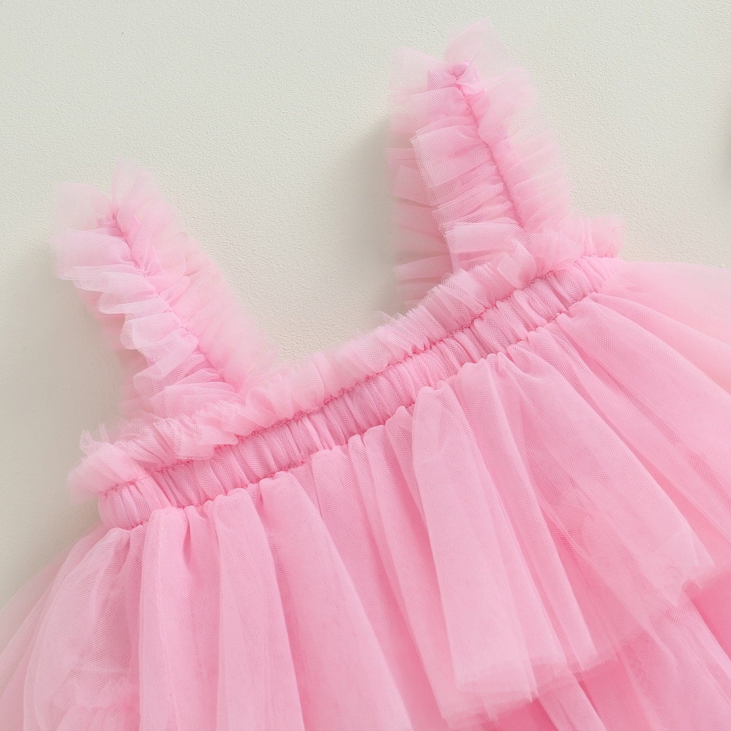 Vestido de tul a capas vestido de flores de tul