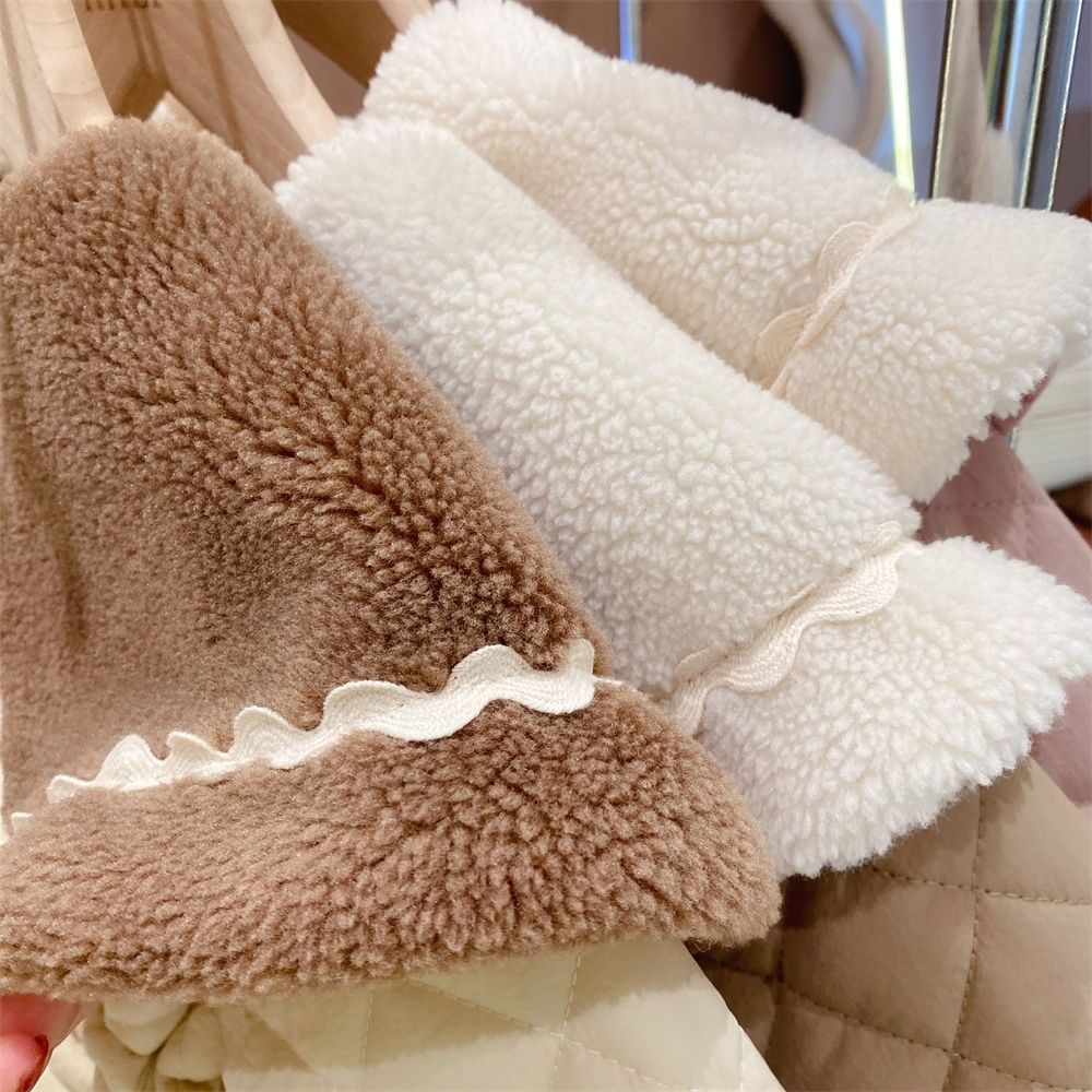 Abrigos cálidos gruesos de terciopelo acolchado de algodón