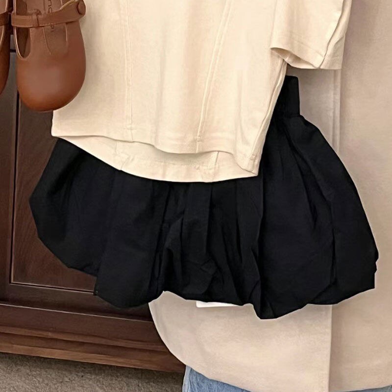 Conjunto Infantil 2 Piezas Camiseta + Falda Voluminosa