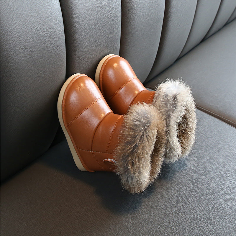 Botas de nieve de invierno Botas de invierno cálidas