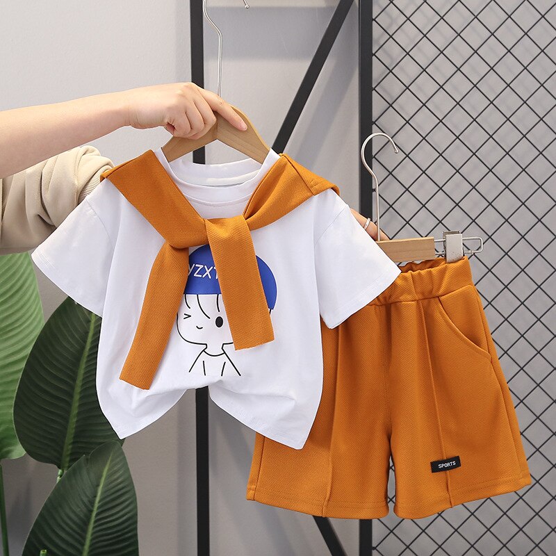 Conjunto Infantil 2 Piezas Manga Corta