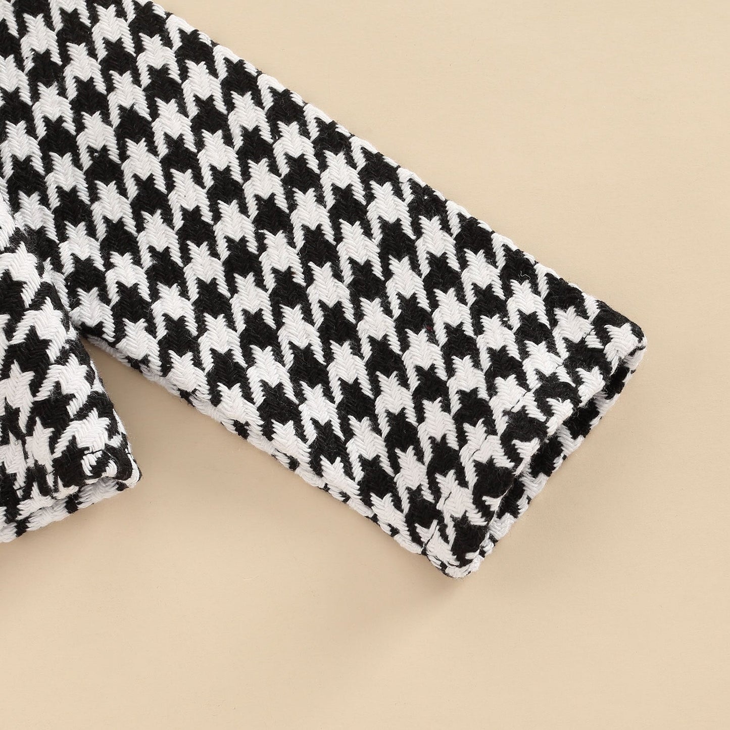 Conjunto vestido a cuadros + abrigo 18M-6T