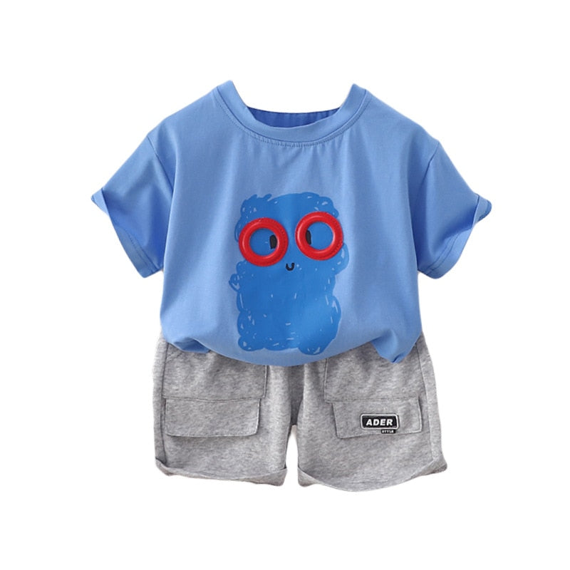 Conjunto Infantil Búho de Verano con Gafas