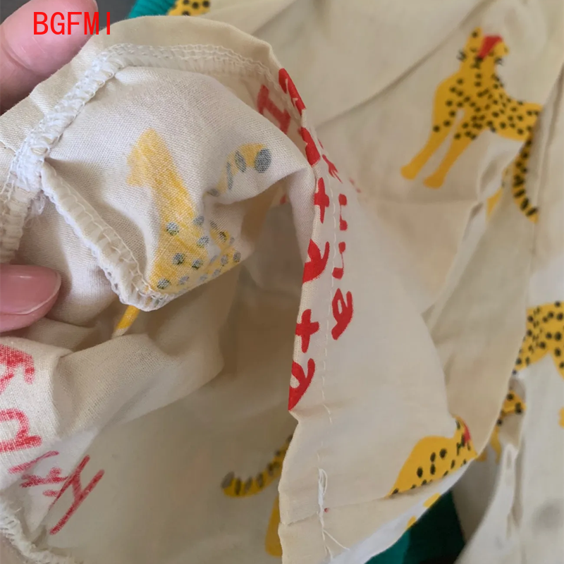 Conjunto infantil leopardo