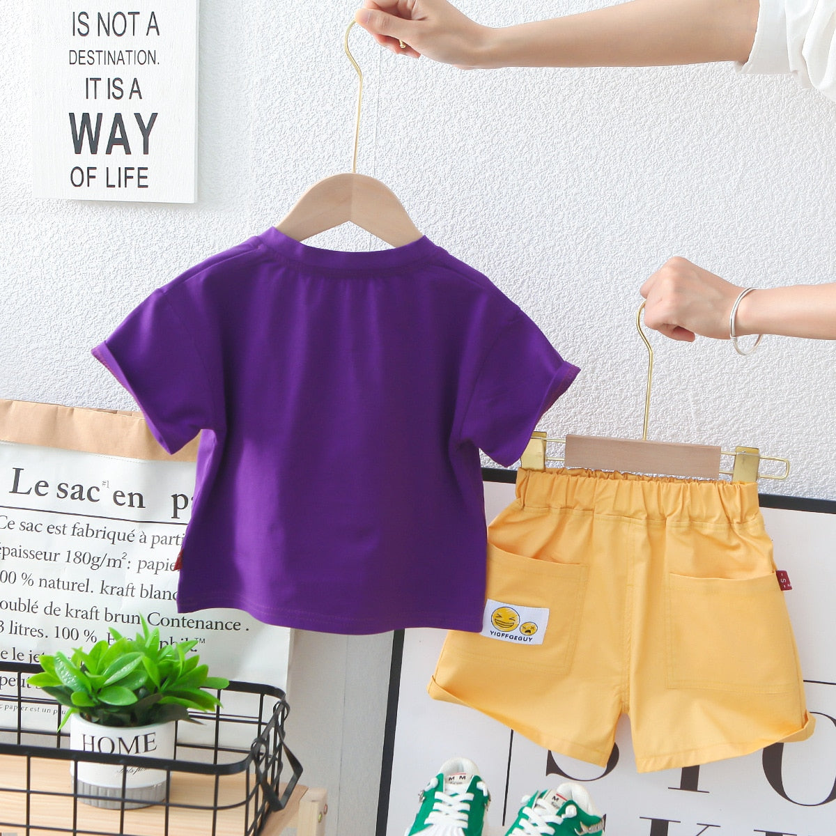 Conjunto Infantil Estampado Sonrisas