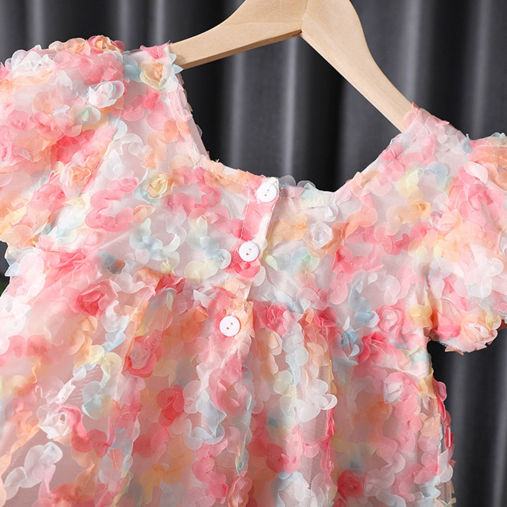 Conjunto Infantil Pétalos de Colores