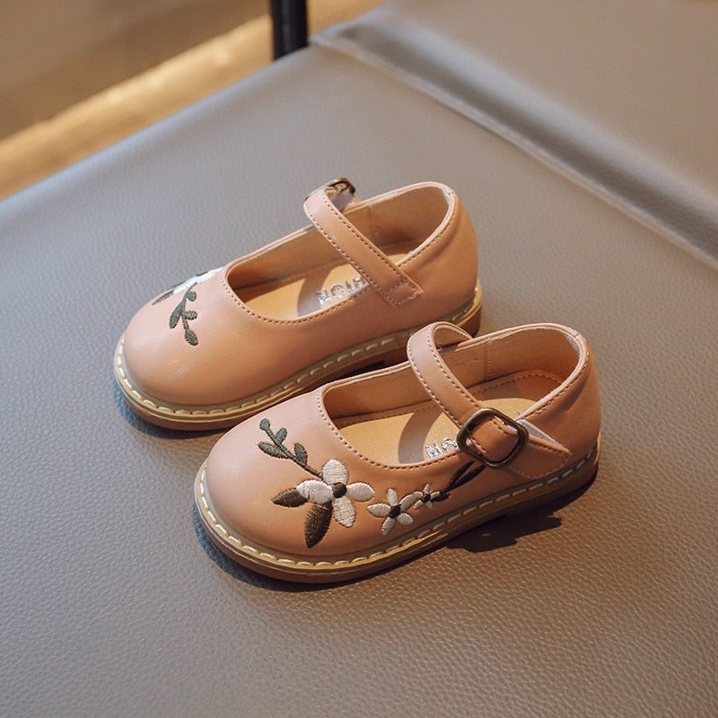 Zapatos bordados de princesa