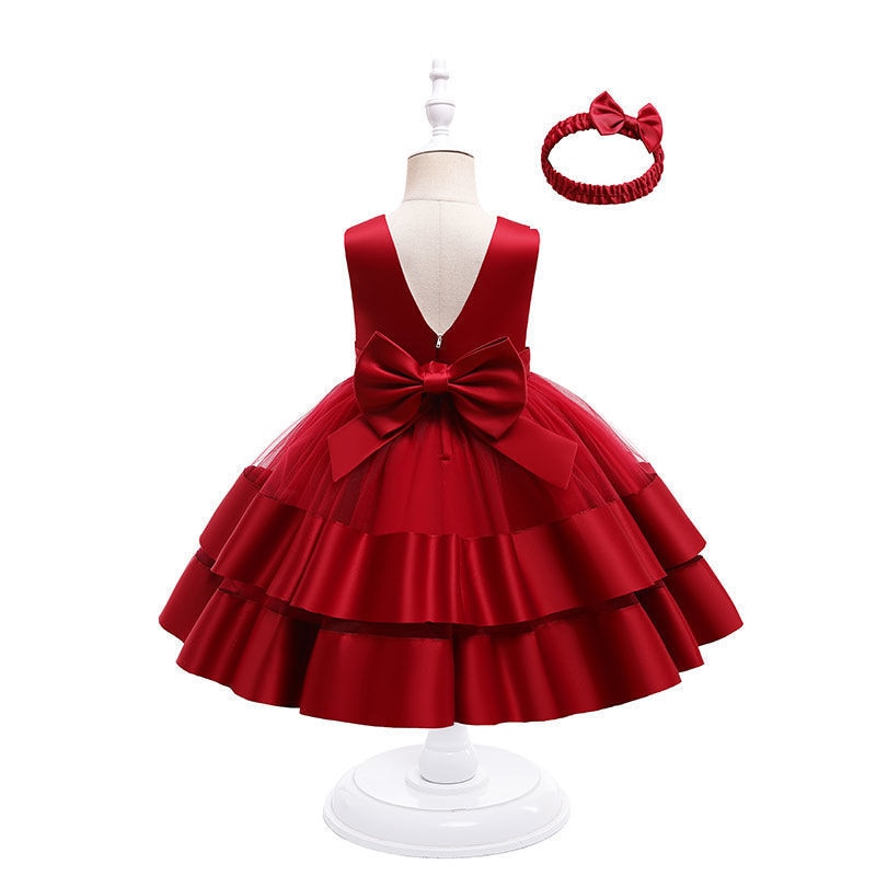 Vestido Fiesta Infantil Volantes
