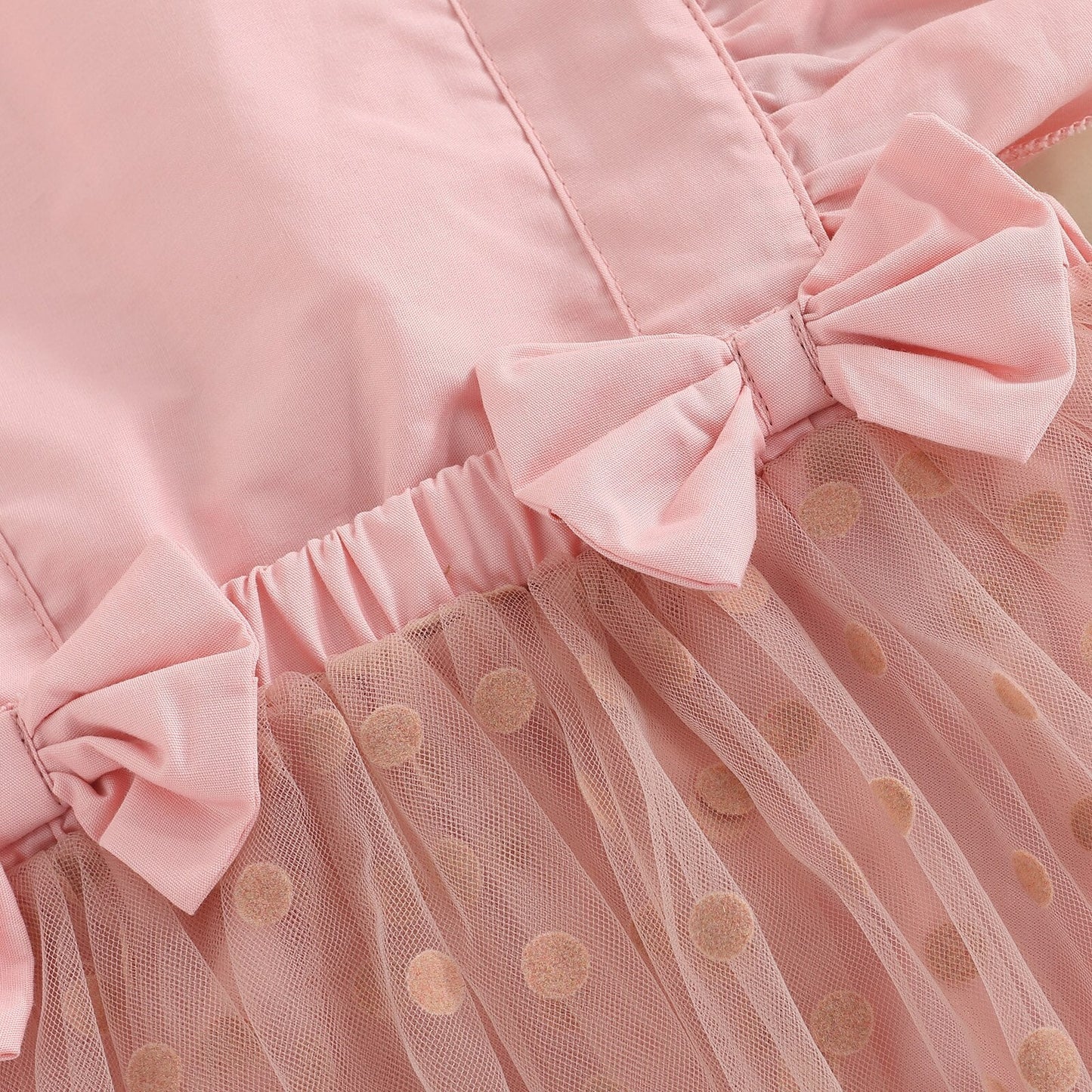 Body Infantil Poá y Tul