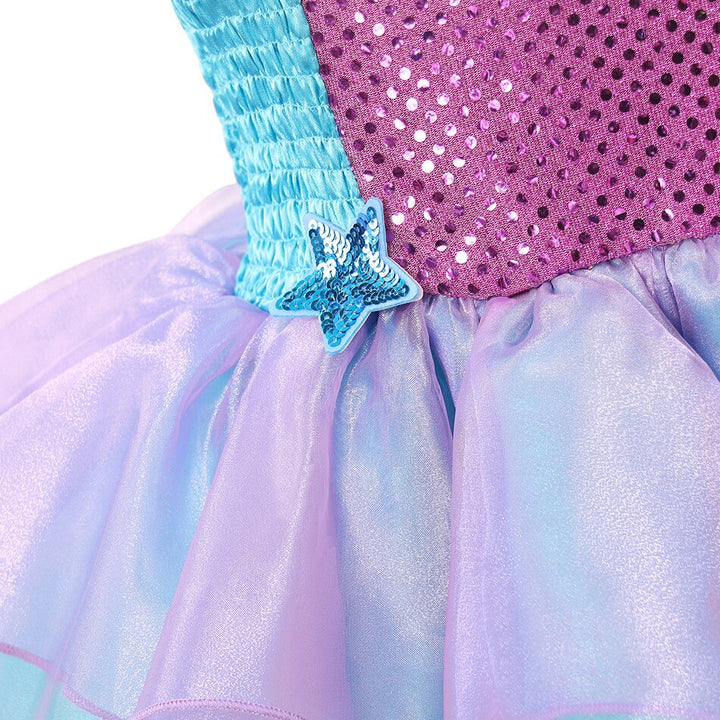 Vestido de sirena para niña