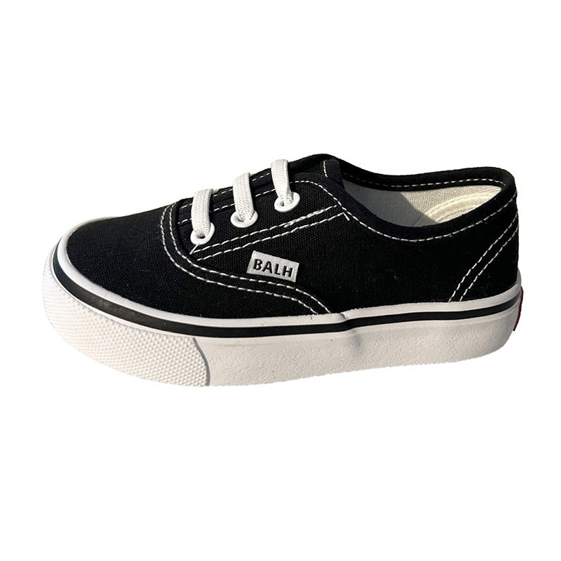 Zapatillas Infantiles Suela Blanda Cordones