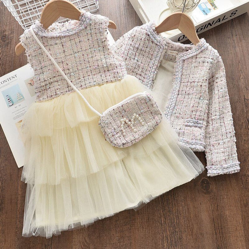 Vestido infantil princesa elegante