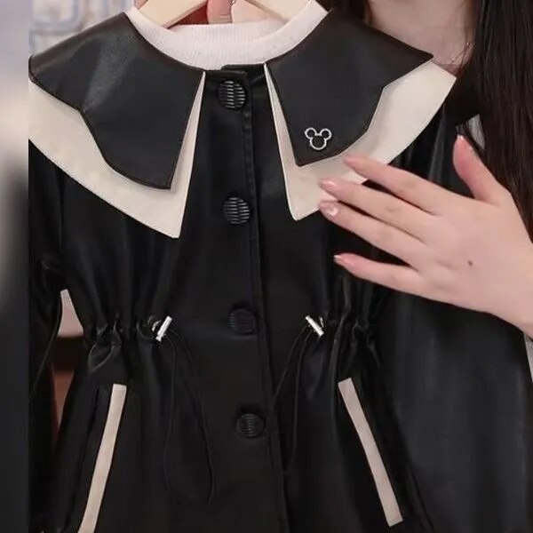 Chaqueta de Cuero Niñas