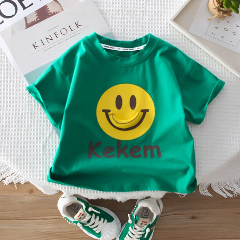Conjunto Infantil Estampado Sonrisas