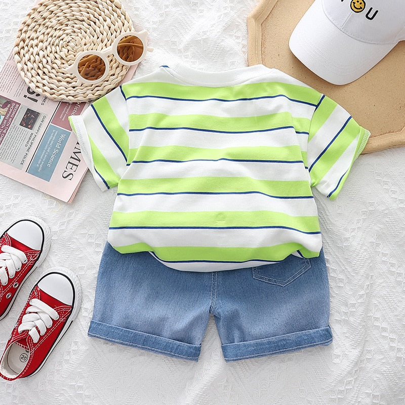 Children's Set Alligator Bag Appliqué