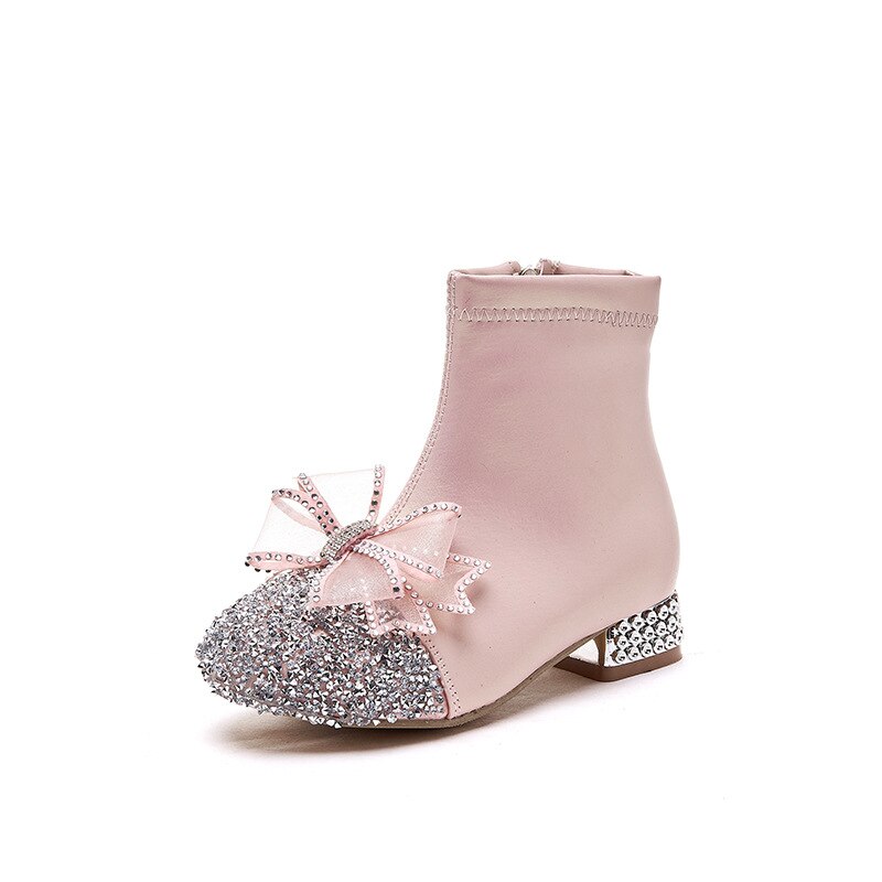 Botitas Lazo Piedra Infantil